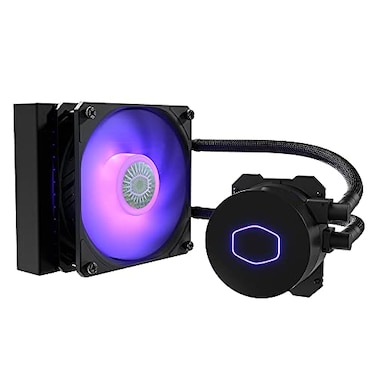 Cooler Master MasterLiquid ML240L V2 RGB CPU Liquid Cooler Brighter Lighting Effects 3rd Gen Pump Superior Radiator and Dual Advanced 120 mm SickleFlow Fans Black