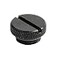 greenDracaena dracaenaio 12 pack G14 thread Thin water Stop Plug Fitting with Coin Slot for Computer water cooling System durable brasscopper material Black