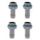 ZZHXSM 4pcs Water Cooling Connector G14 Thread Barb Connector BarbFitting for Tube 78mm Diameter for PC Water Cooling System