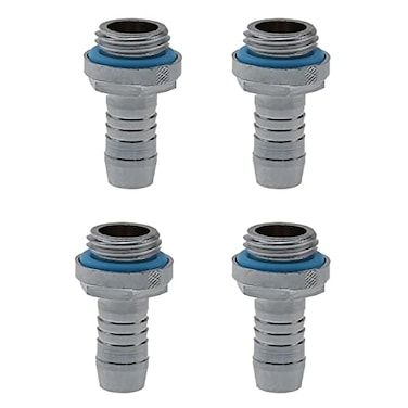 ZZHXSM 4pcs Water Cooling Connector G14 Thread Barb Connector BarbFitting for Tube 78mm Diameter for PC Water Cooling System