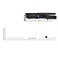 upHere White Graphics Card GPU Brace Support Holster Bracket Anodized Aerospace Aluminum Single or Dual Slot CardsGL04