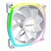 Montech RX 140 ARGB Reversed Fan 1600PWM HighEnd Durability Silent Performance and Stunning ARGB Design 140mm White