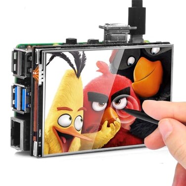OSOYOO 35 HDMI LCD Touch Screen for Raspberry Pi 5 4 3 2 with Stylus Pen