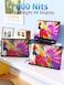 MAGICRAVEN Portable Monitor USBC HDMI Laptop Screen ExtenderSecond Display for Console with Builtin Speakers Works with PS5 Xbox Switch Ideal for Travel Home Office 133