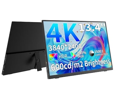 MAGICRAVEN Portable Monitor USBC HDMI Laptop Screen ExtenderSecond Display for Console with Builtin Speakers Works with PS5 Xbox Switch Ideal for Travel Home Office 133