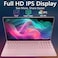 KurieTim 156 Laptop Computer N95 Processor 4C4T 1734GHz Gaming Laptop 16GB RAM 512GB PCIe SSD FHD Display Backlit Keyboard Fingerprint Unlock Students Business Laptop PC Win11 Pro OSRose Gold