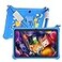 PRITOM 7 inch Kids Tablet with Lanyard 32GB Toddler Tablet Android 13 with WiFi Dual Camera Education Games Kids Software PreInstalled Parental Control Blue