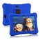 PRITOM 7 inch Kids Tablet with Case Tablet Android 13 32 GB ROM WiFi Bluetooth Dual Camera Educationl Games Parental Control Kids Software PreInstalled