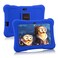PRITOM 7 inch Kids Tablet with Case Tablet Android 13 32 GB ROM WiFi Bluetooth Dual Camera Educationl Games Parental Control Kids Software PreInstalled