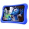 PRITOM 8 inch Quad Core Android Tablet 64GB WiFi Bluetooth Dual Camera Educationl GamesParental Control Kids Software with KidsTablet CaseBlue