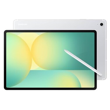 Samsung Galaxy Tab S10 FE 131 128GB WiFi Android Tablet Large Display Long Battery Life Exynos 1580 Processor IP68 WaterResistant 90 Hz Refresh S Pen for NoteTaking US Version Silver