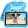 YINOCHE Kids Tablet for Kids 37 7 Toddler Tablet for Toddlers Android Kids Tablets 32G Tablets for Kids WiFi Childrens Tablet with Parental Control Shockproof Case Support YouTube Netflix Blue