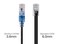 Monoprice Cat6A Ethernet Patch Cable 10Pack Snagless RJ45 550Mhz 10G UTP Pure Bare Copper Wire 30AWG 05 Feet Black SlimRun Series