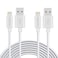MaGeek iPhone Charger 10 ft 2Pack 10 feet Apple MFi Certified Lightning to USB Cable Charge Cord for iPhone 14131211ProSEXSXS MaxXRX8 Plus76S PlusiPad Pro Air White