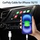 BWOGGJ Car Carplay USB A to USB C Cable for iPhone 17 16 15 Pro Max iPhone Air 17 16 15 Pro 17 16 15 PlusiPhone 16e USB to USB C Fast Charger Carplay USBC Cable Car Charging USB C Cord 3FT 1Pcs White