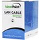 NavePoint CAT6 Ethernet Cable CCA Bulk CAT6 Cable 500ft Ethernet Cable 550MHz 23AWG 4 Pair Unshielded Twisted Pair UTP Solid White