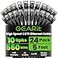 GEARit Cat 6 Ethernet Patch Cables 5 ft Black Cat 6 Ethernet Cables 5 ft 24Pack CAT6 High Speed 24AWG 10Gbps RJ45 Snagless GoldPlated Ethernet Cable for Router Switch PC PS5 Gaming Server