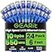 GEARit Cat 6 Ethernet Patch Cable 6 ft Blue 24Pack Cat6 Ethernet Patch Cables 6ft Cat 6 High Speed 24AWG 10Gbps RJ45 Snagless GoldPlated Ethernet Cable for Router Switch PC PS5 Gaming Server