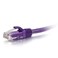 C2G 3ft CAT6 Snagless Patch Cable Purple
