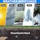 Adoreen Cat 6 Outdoor Ethernet Cable 40 Ft Black High Speed Heavy Duty Long Internet Network Cable for POE Camera Cat 5 5e RJ45 LAN Patch Cable Cord Sturdy Waterproof Direct Burial25 Ties