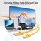 Cable Matters 10Gbps Snagless Cat 6 Ethernet Cable 10ft Cat 6 Cable Cat6 Cord Ethernet Cord Yellow