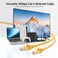 Cable Matters 10Gbps Snagless Cat 6 Ethernet Cable 10ft Cat 6 Cable Cat6 Cord Ethernet Cord Yellow