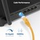 Cable Matters 10Gbps Snagless Cat 6 Ethernet Cable 10ft Cat 6 Cable Cat6 Cord Ethernet Cord Yellow