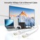 Cable Matters 10Gbps Snagless Cat 6 Ethernet Cable 30ft Cat 6 Cable Cat6 Cord Ethernet Cord White