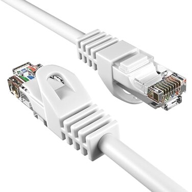 Cables Direct Online Blue Cat6 Networking RJ45 Ethernet Patch Cable XboxPCModemPS4Router 100 feet 100ft Blue