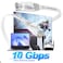 CableGeeker Cat 6 Ethernet Cable 5ft 6 Pack at a Cat5e Price but Higher Bandwidth Flat Internet Network Cables Cat6 Ethernet Patch Cable Short White Computer LAN Cable with Snagless RJ45 Connectors