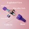 YAOTECH CAT7 Ethernet RJ45 Connectors Tool Free Shielded Punch Down End of CAT6ACAT6CAT5ECAT5 Network Cable No Crimp Male Plug Grounded Toolless DIY LAN Termination for EZ Fast Field Installation 2pcs