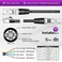 InstallerParts CAT6 Cable UTP Booted White 8 FT Professional Series 10Gbps Cat6 Ethernet Cable