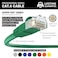 InstallerParts CAT6 Ethernet Cable 7 FT Green UTP Booted Professional Series 10 GigabitSec NetworkHigh Speed Internet Cable 550MHZ