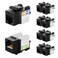 iwillink 10Gbps Cat6 Ethernet Coupler 90Degree Keystone Jack Adapter Black 10Pack