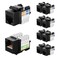 iwillink 10Gbps Cat6 Ethernet Coupler 90Degree Keystone Jack Adapter Black 10Pack