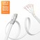 Jadaol Cat 6 Ethernet Cable 40 ft 10Gbps Support Cat8 Cat7 Network Flat RJ45 LAN Patch Cable HighSpeed Wired Internet Cable for Router Modem Switch Gaming Consoles PC Streaming Devices White