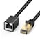 J&amp;D JD Ethernet Extension Cable Cat 6 Ethernet Extender Cable Adapter 6 Feet Support Cat6 Cat5e Cat5 Standards RJ45 Cords Shielded Male to Female
