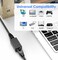 LVY Ethernet Extender RJ45 Couplers Network Cable Coupler Cat 5 Coupling Lnternet Female to Female Connector Lnline Coupler for Cat5 Cat5e Cat6e Cat7 Ethernet Extension Cable Black 6pcs