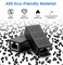 LVY Ethernet Extender RJ45 Couplers Network Cable Coupler Cat 5 Coupling Lnternet Female to Female Connector Lnline Coupler for Cat5 Cat5e Cat6e Cat7 Ethernet Extension Cable Black 6pcs