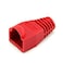 Maxmoral 100Pack CAT5E CAT6 RJ45 Ethernet Network Cable Strain Relief Boots Red