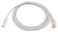 MICRO CONNECTORS Ultra Slim 7 Feet 28AWG Cat6 UTP RJ45 Patch Cables Pack of 5 White E08007WSL5