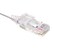 MICRO CONNECTORS Ultra Slim 7 Feet 28AWG Cat6 UTP RJ45 Patch Cables Pack of 5 White E08007WSL5
