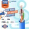 MONK CABLES CAT6 Plenum Cable 1000ft UTP 23AWG 550MHz DSX8000 Certified Most Certified Cable of The Whole Market Blue