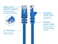 Monoprice 10FT 24AWG Cat6 550MHz UTP Ethernet Bare Copper Network Cable Blue
