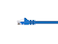 Monoprice 3FT 24AWG Cat6 550MHz UTP Ethernet Bare Copper Network Cable Blue