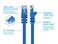 Monoprice 3FT 24AWG Cat6 550MHz UTP Ethernet Bare Copper Network Cable Blue