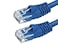 Monoprice 5FT 24AWG Cat6 550MHz UTP Ethernet Bare Copper Network Cable Blue