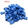 BLUESKY RilexAwhile 100 Pcs Blue Soft Plastic CAT5E CAT6 Ethernet RJ45 Cable Cap Connector Boots Plug Cover Strain Relief Boots Blue