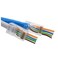 SMITON RJ45 Cat6 Pass Through Connectors End Pass Through 8P8C UTP Ethernet Network Plug100Pack