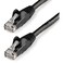 StarTech.com StarTech 3ft CAT6 Ethernet Cable Black CAT 6 Gigabit Ethernet Wire 250Mhz 100W PoE RJ45 UTP Network Patch Cord Snagless with Strain Relief N6PATCH3BK